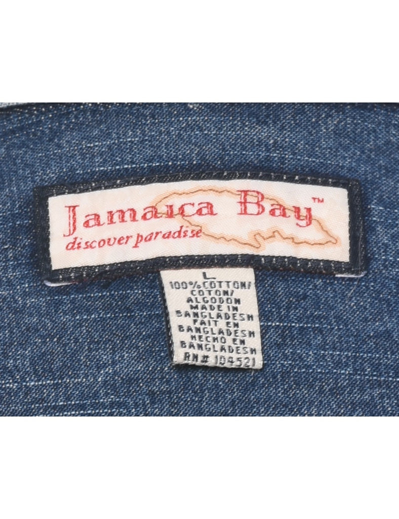 Medium Wash Denim Jacket - L