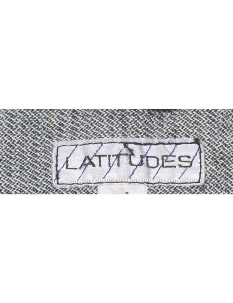 Medium Wash Denim Jacket - M