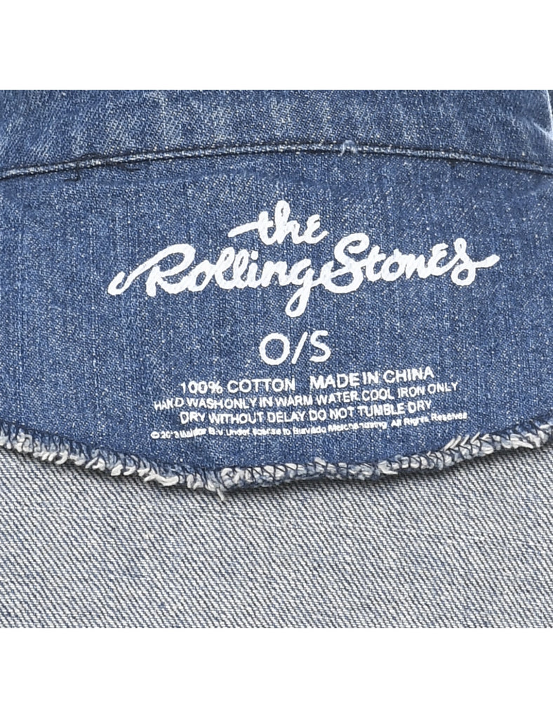 Medium Wash Denim Jacket - L