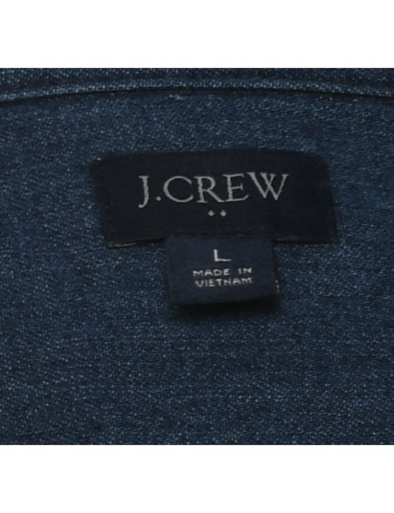 Medium Wash Denim Shirt - L