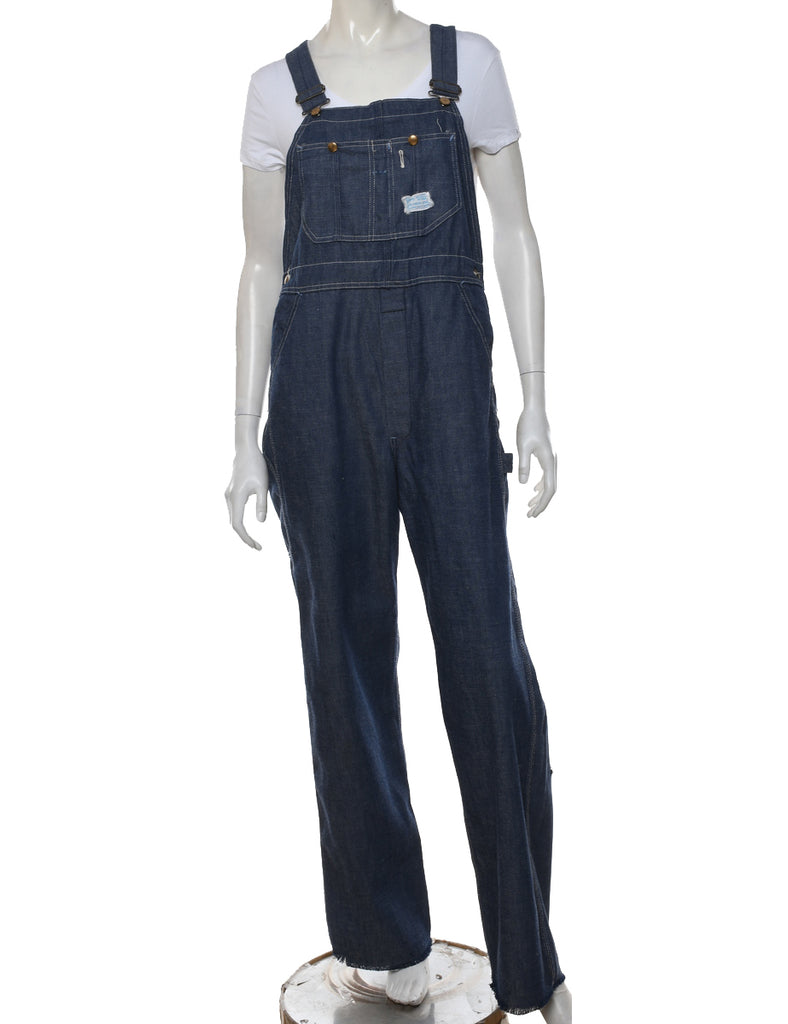 Medium Wash Dungarees - W34 L32