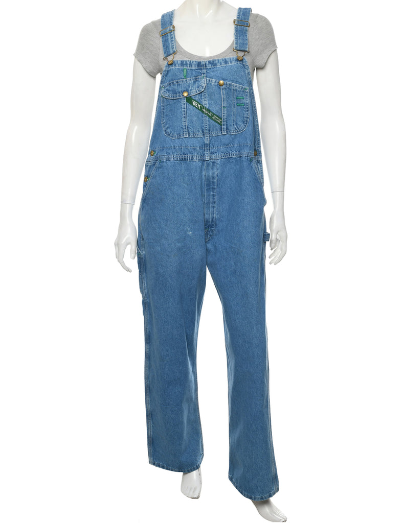 Medium Wash Dungarees - W37 L29