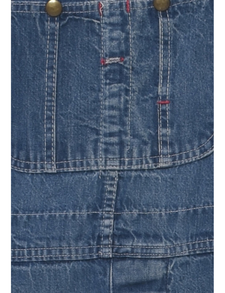 Medium Wash Dungarees - W32 L29
