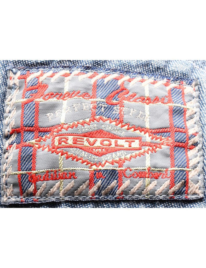 Medium Wash Dungarees - W32 L30