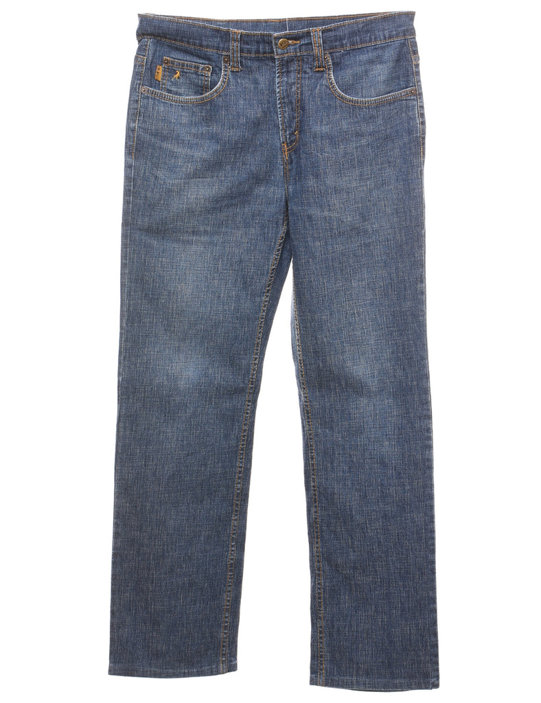 Medium Wash Straight-Fit Jeans - W32 L29