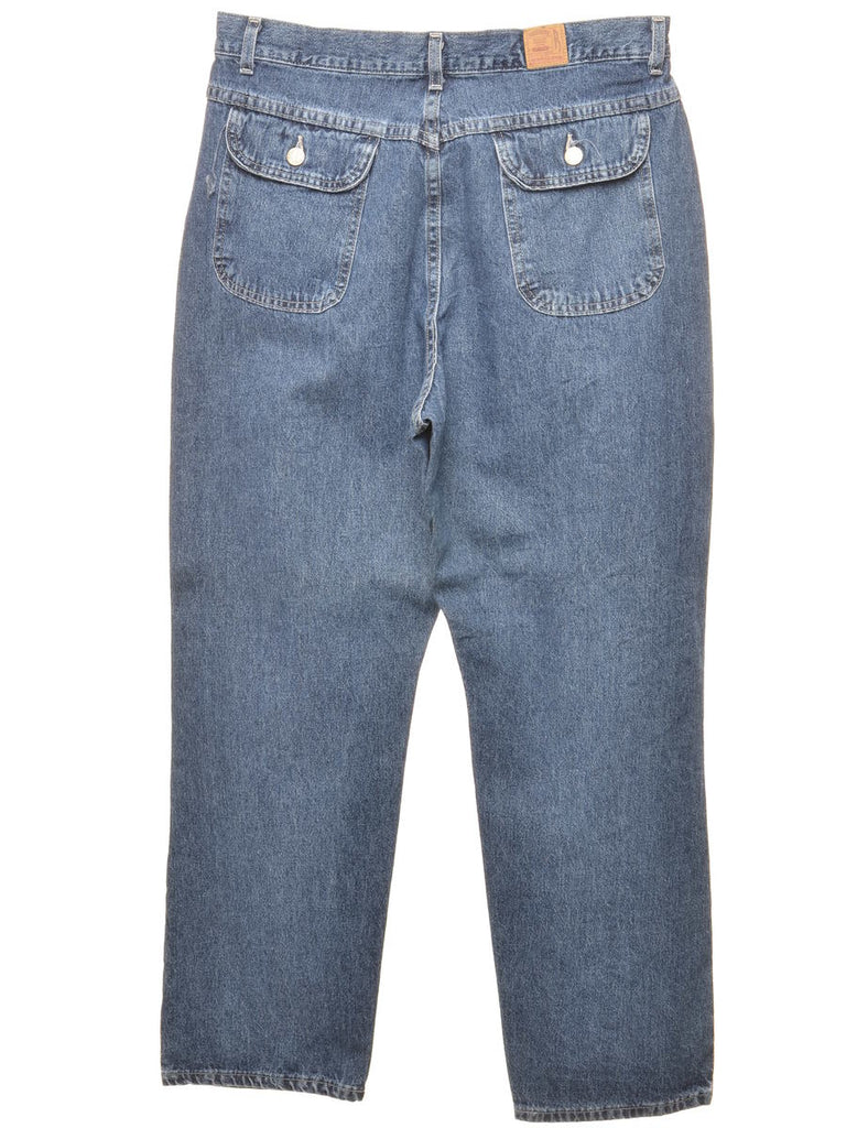 Medium Wash Tapered Jeans - W33 L29