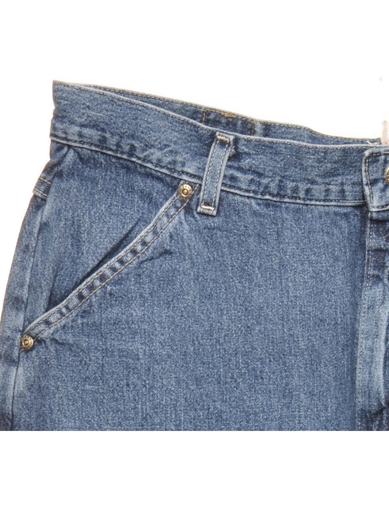 Medium Wash Tapered Jeans - W33 L29