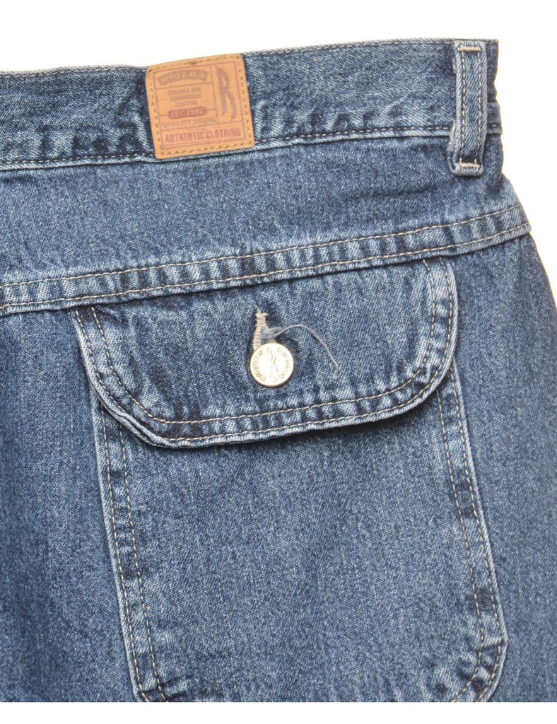 Medium Wash Tapered Jeans - W33 L29