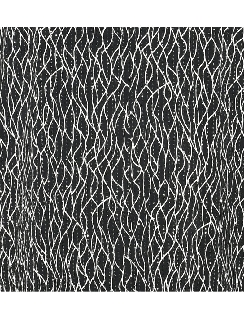 Metallic Finish Evening Jacket - L