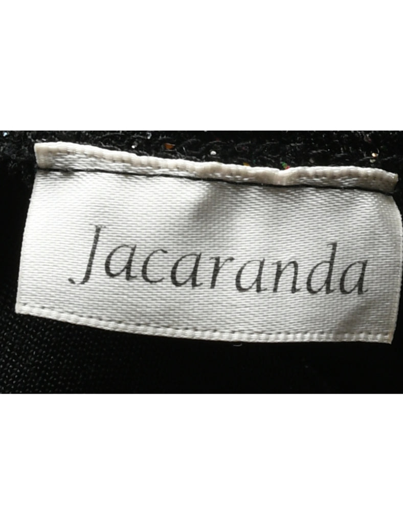 Metallic Finish Jumpsuit - XS