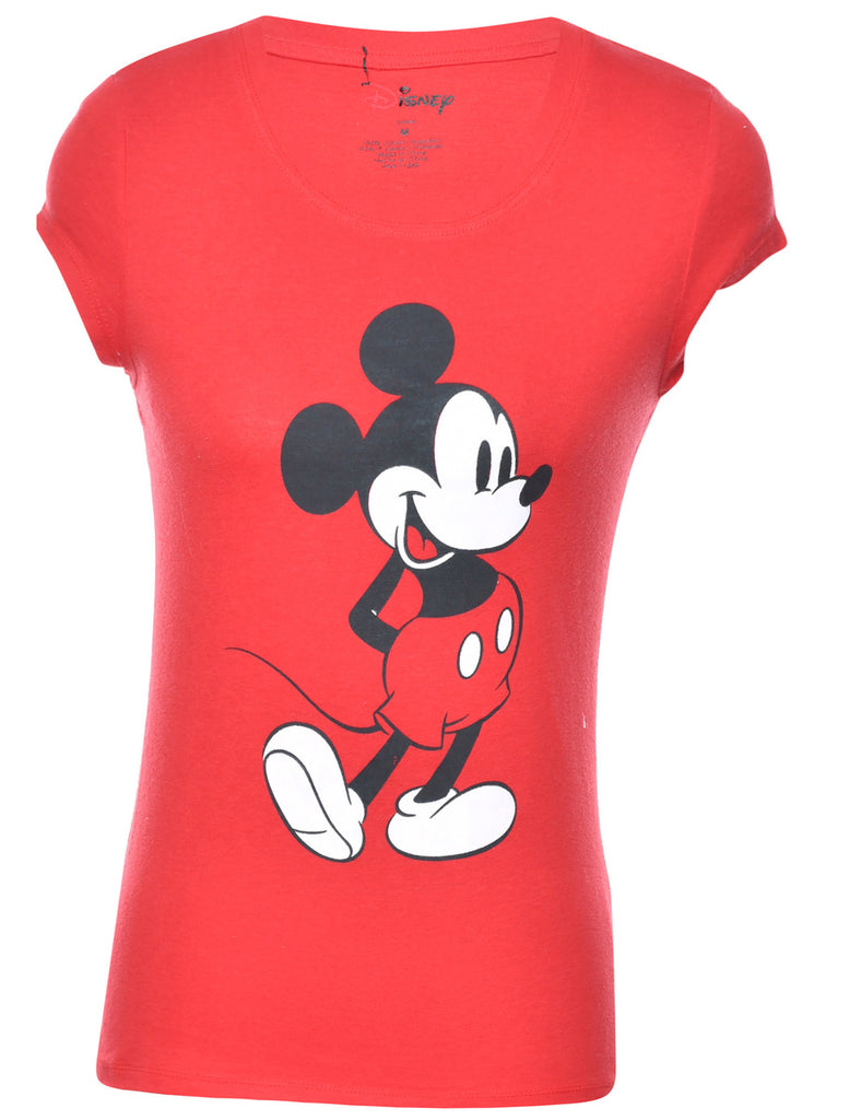 Mickey Mouse Cartoon T-shirt - M
