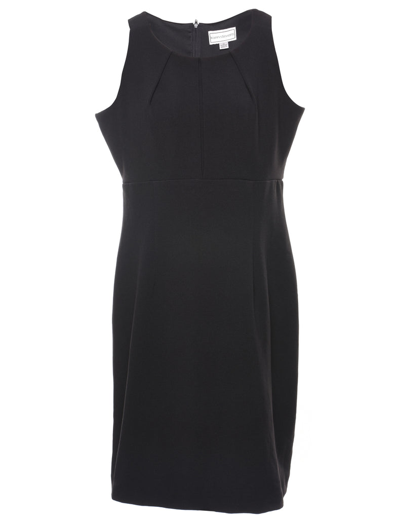 Midi Length Black Dress - M