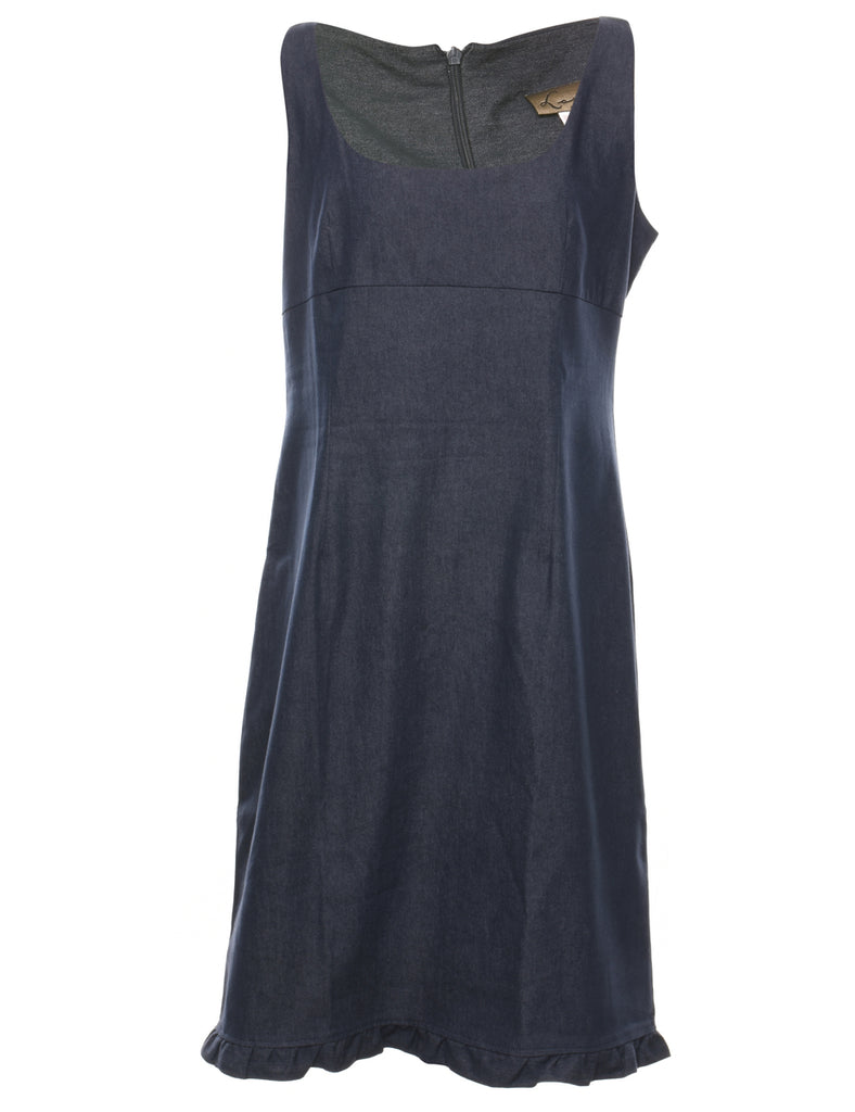 Midi Length Sleeveless Dress - M