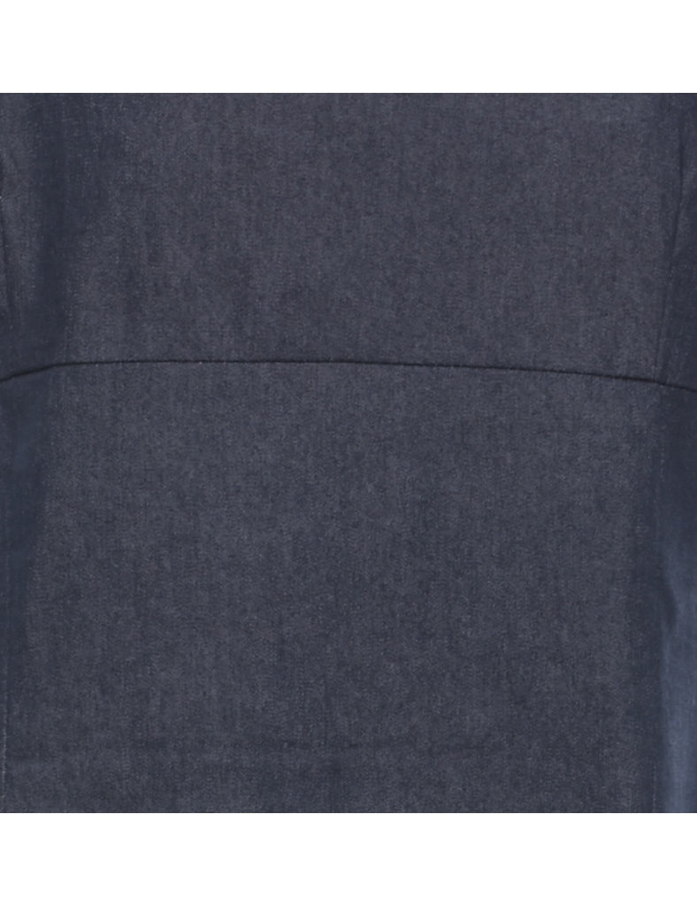 Midi Length Sleeveless Dress - M