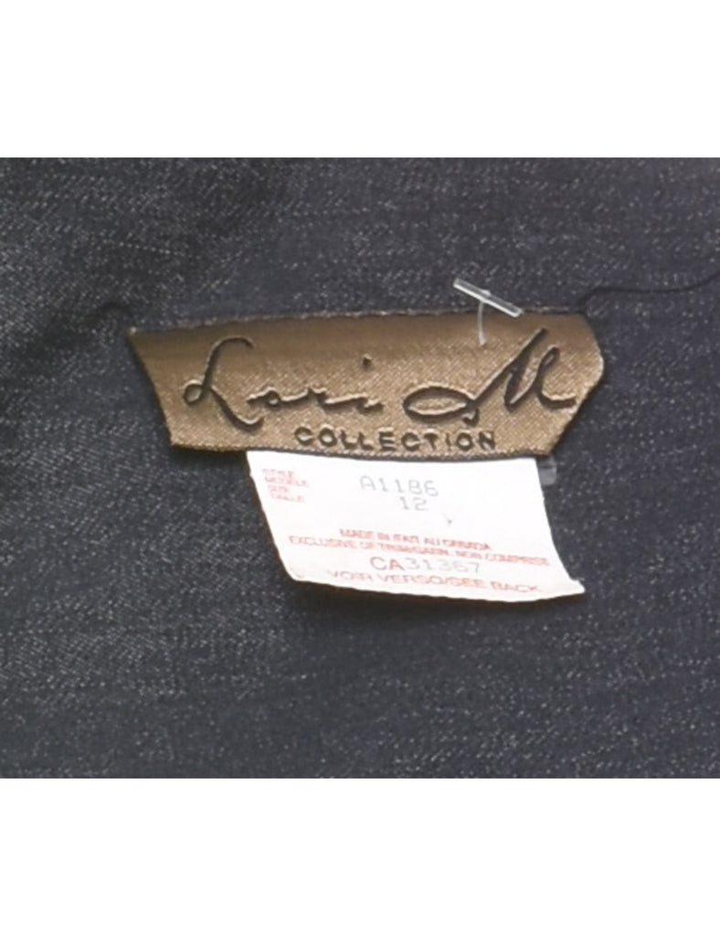 Midi Length Sleeveless Dress - M