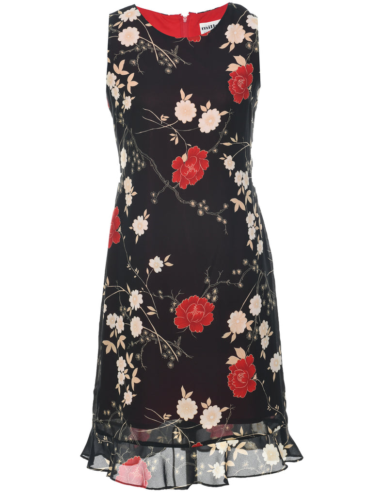 Miller Floral Print Dress - M