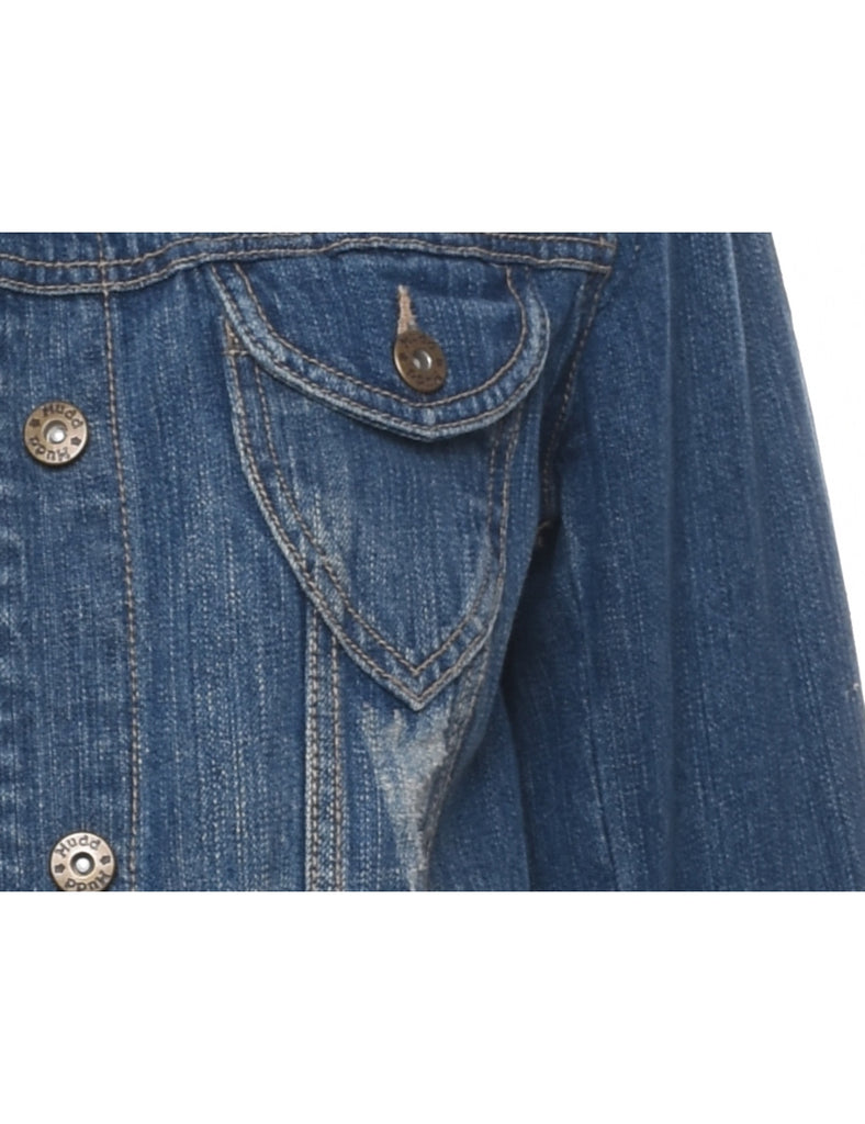 Mudd Medium Wash Denim Jacket - M