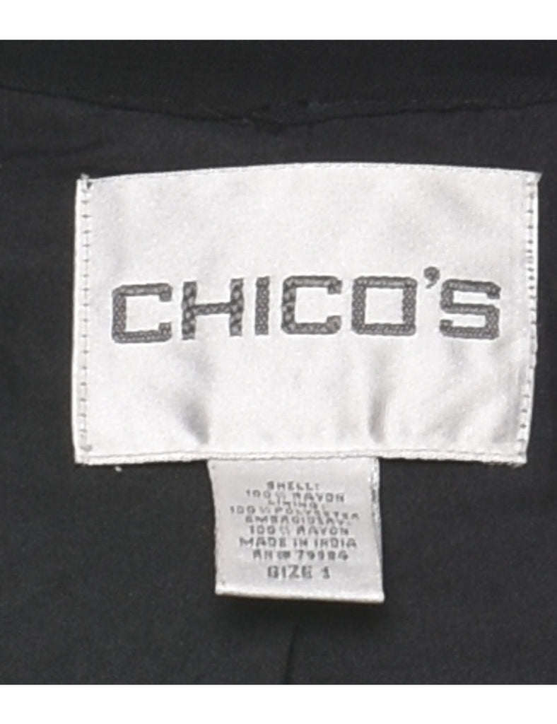 Multi-Colour Appliqued & Sequined  - L