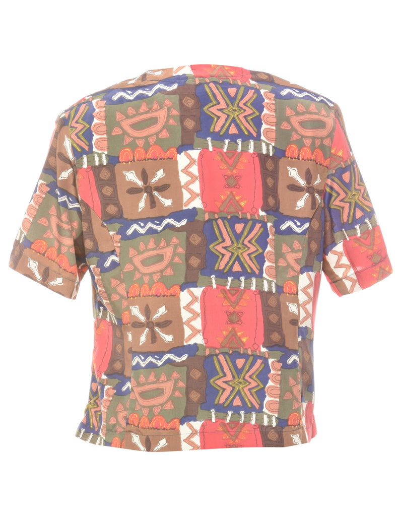 Multi-colour Blouse - M