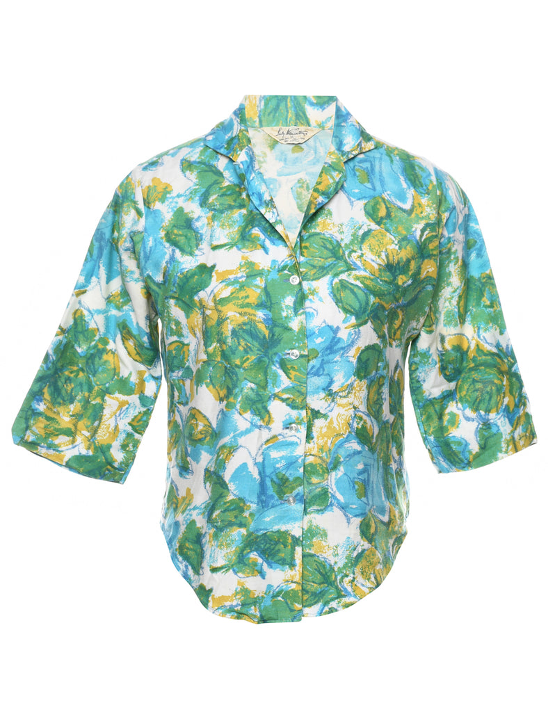 Multi-colour Floral Shirt - S