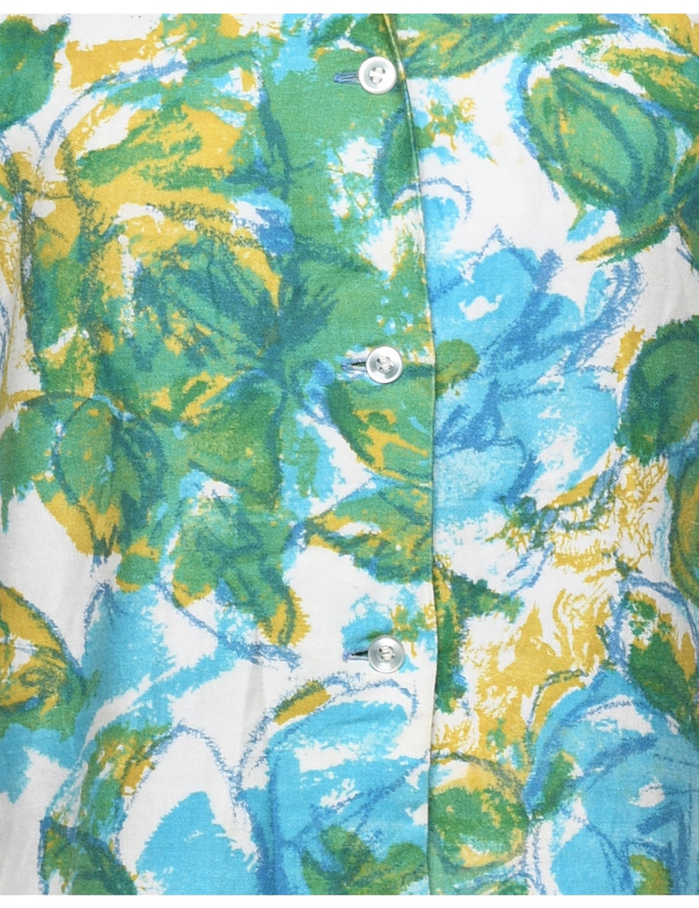 Multi-colour Floral Shirt - S