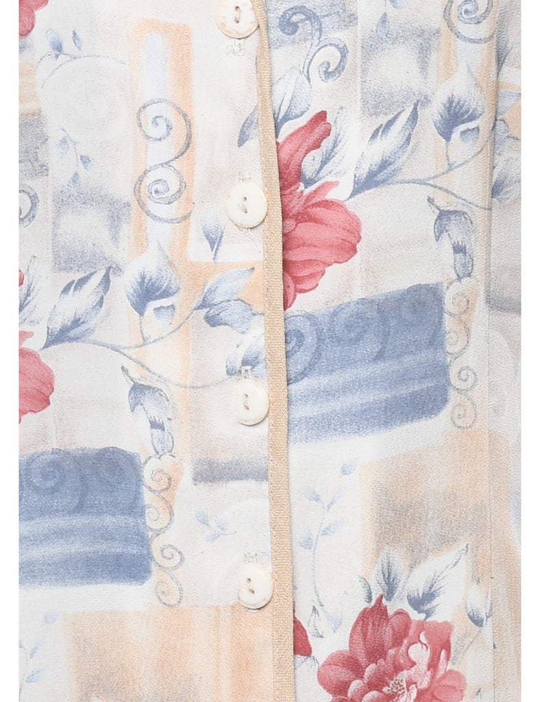 Multi-colour Floral Shirt - M