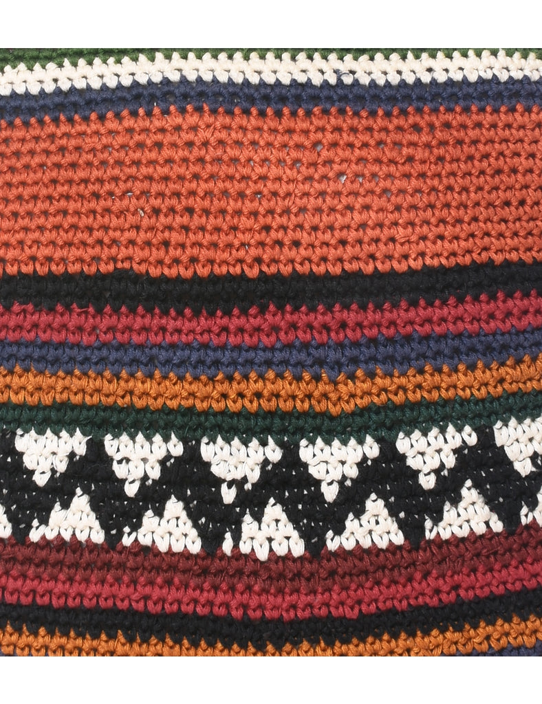 Multi-colour Hobo Bag - M