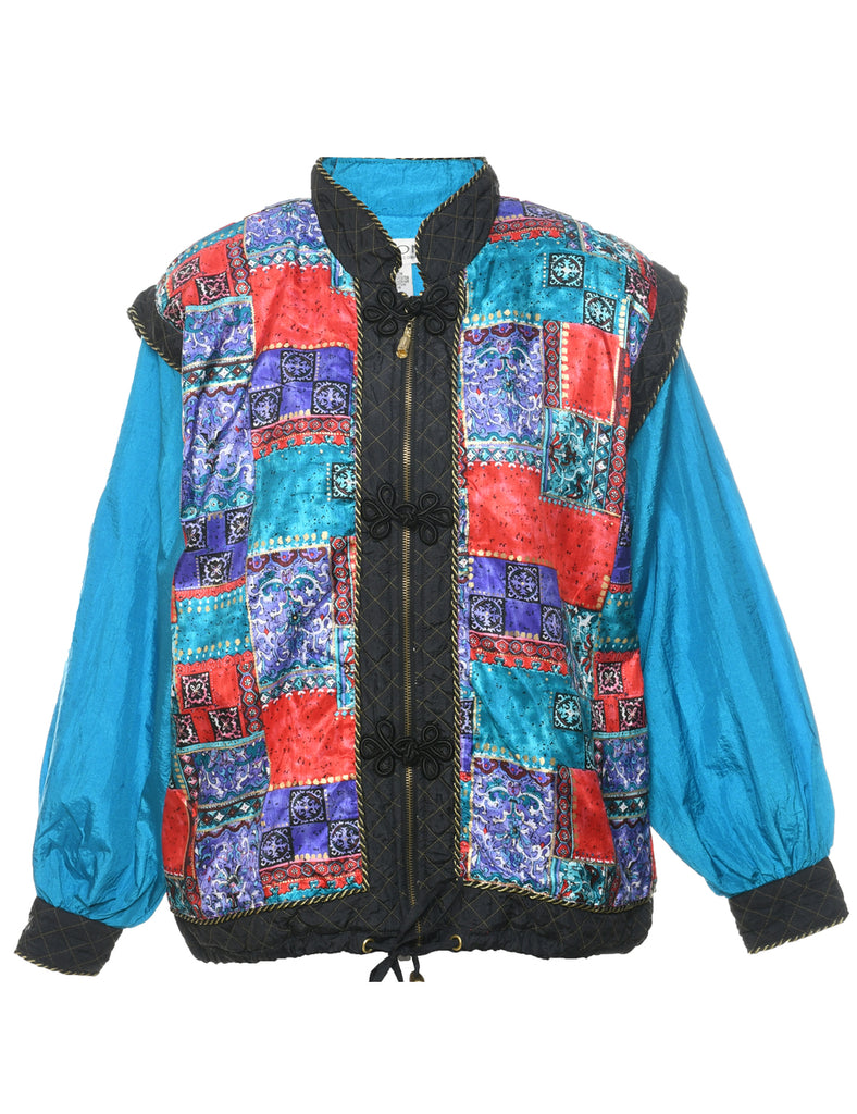 Multi-colour Nylon Jacket - L