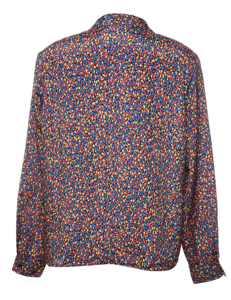 Multi-colour Patterned Blouse - L