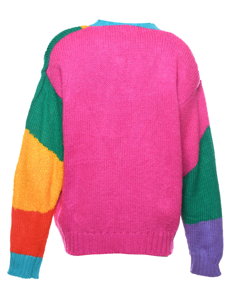 Multi-colour Patterned Jumper - M