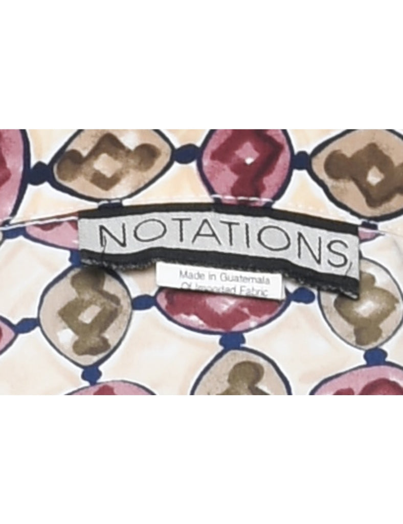 Multi-colour Patterned Shirt - L