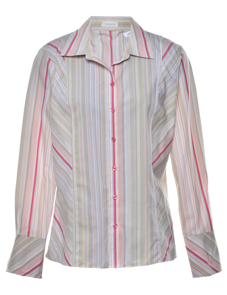 Multi-colour Striped Shirt - L