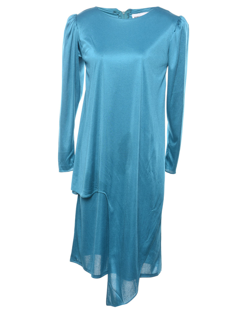 Nancy Bracoloni Teal Dress - S