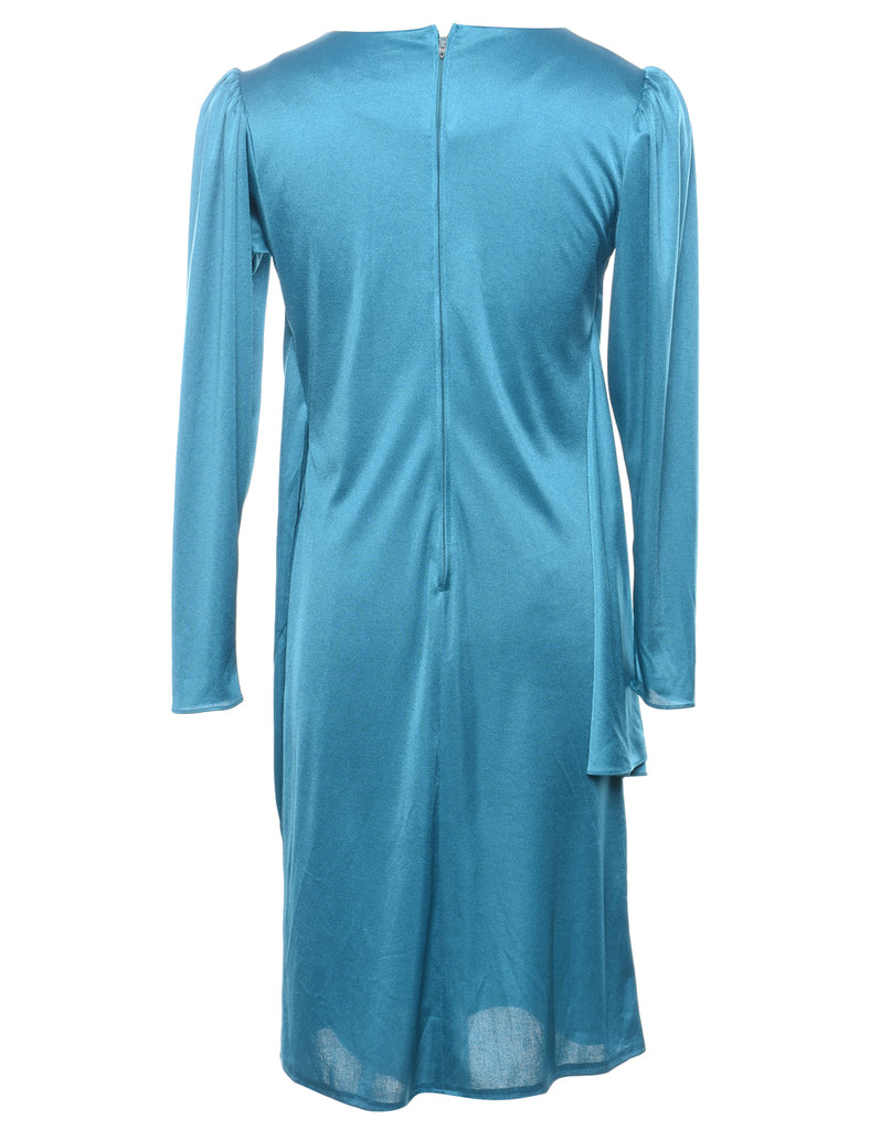 Nancy Bracoloni Teal Dress - S