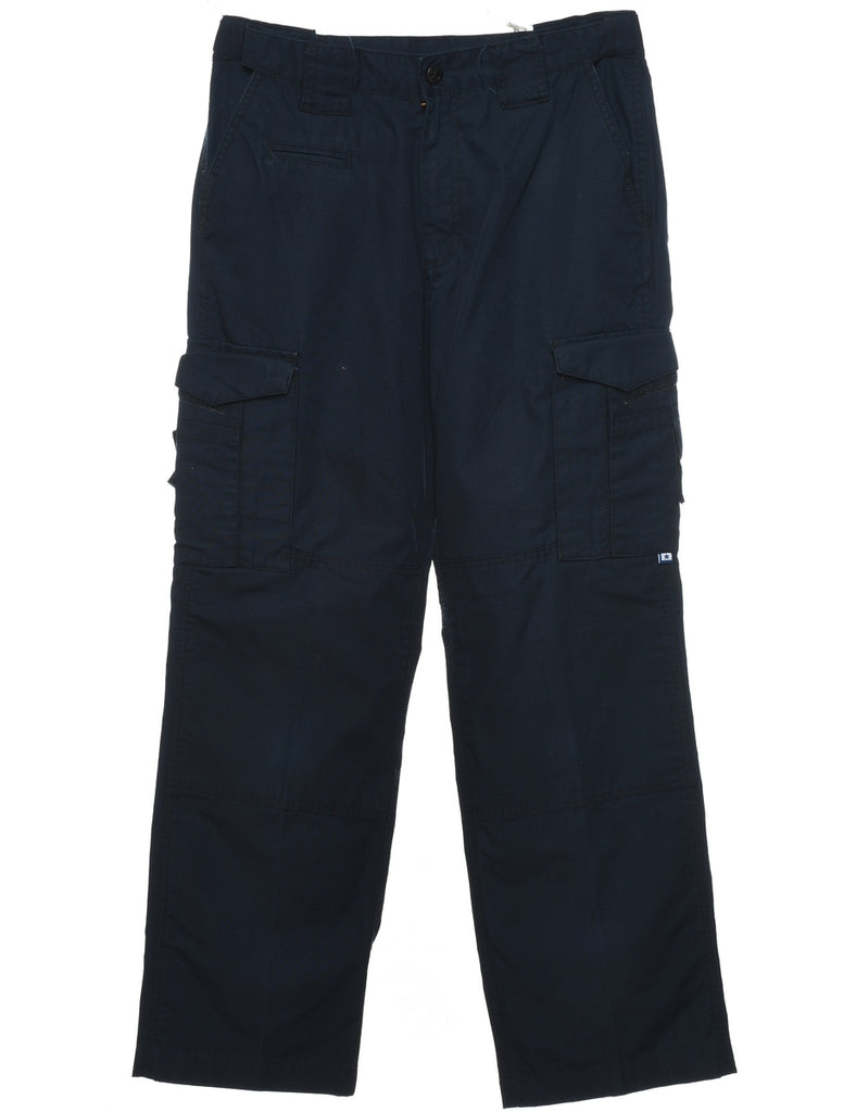 Navy Cargo Trousers - W30 L30