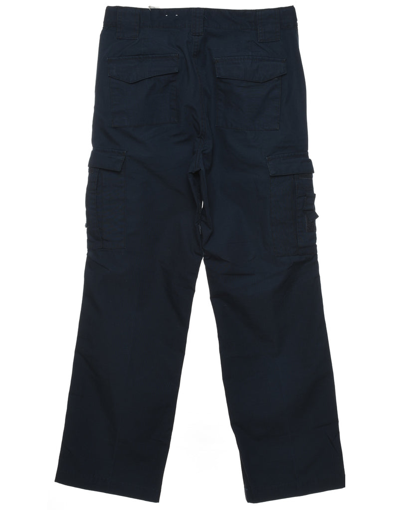 Navy Cargo Trousers - W30 L30