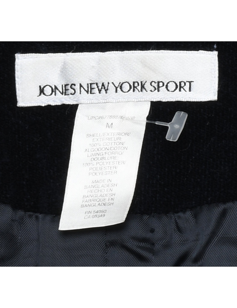 Navy Corduroy Blazer - M