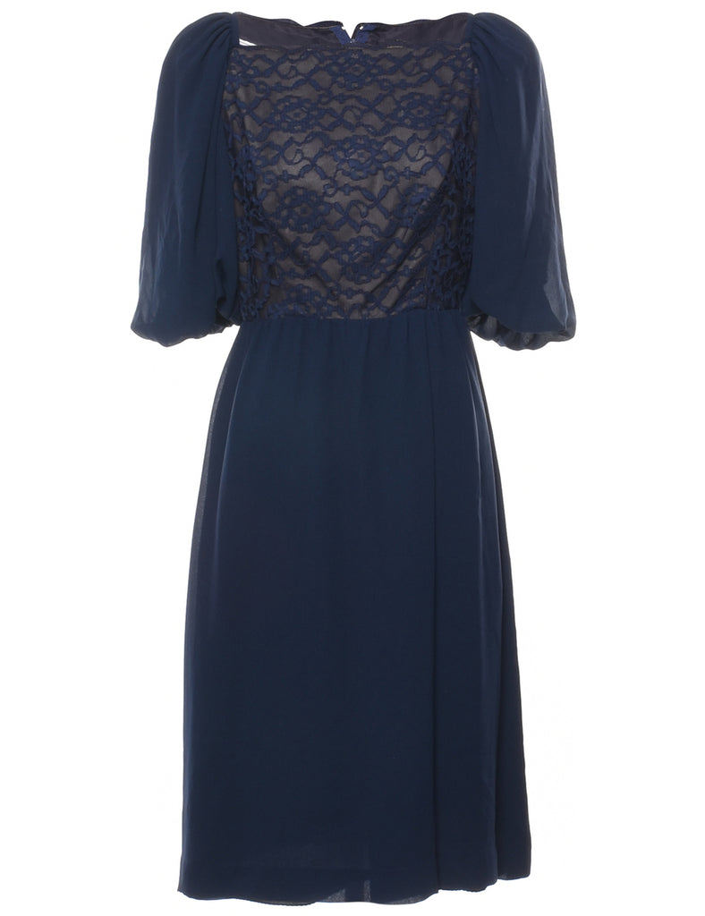 Navy Dress - M