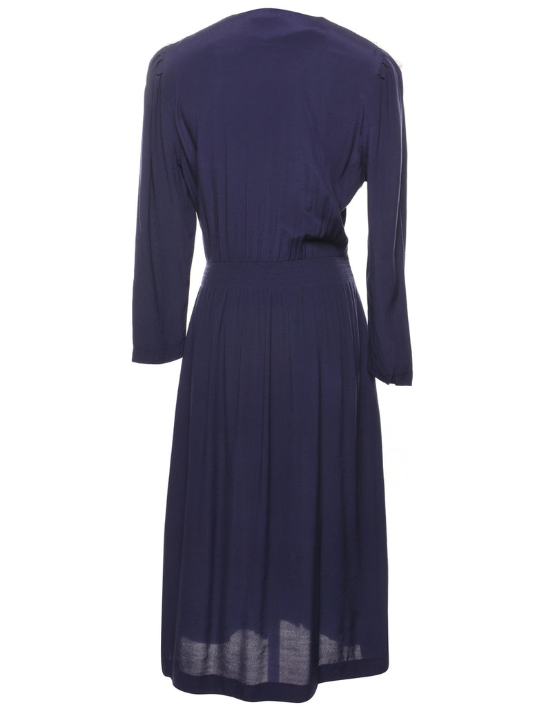 Navy Dress - M