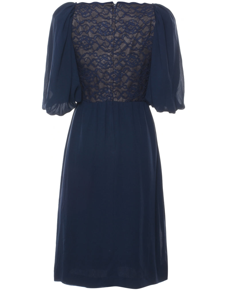 Navy Dress - M