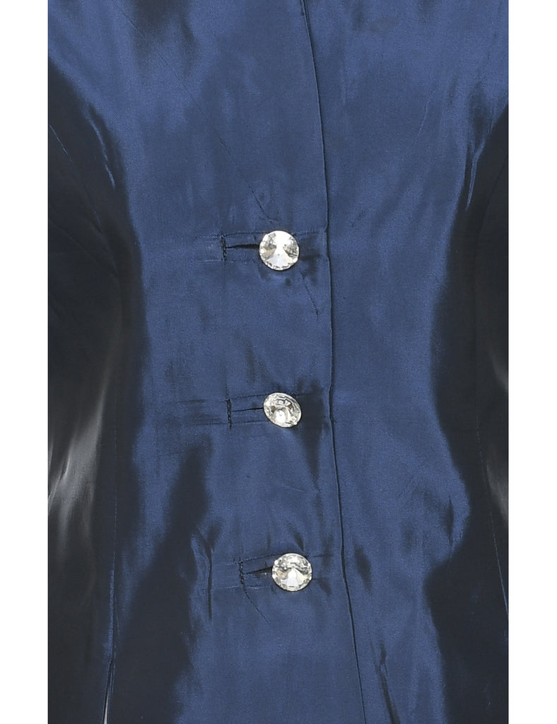 Navy Evening Jacket - S