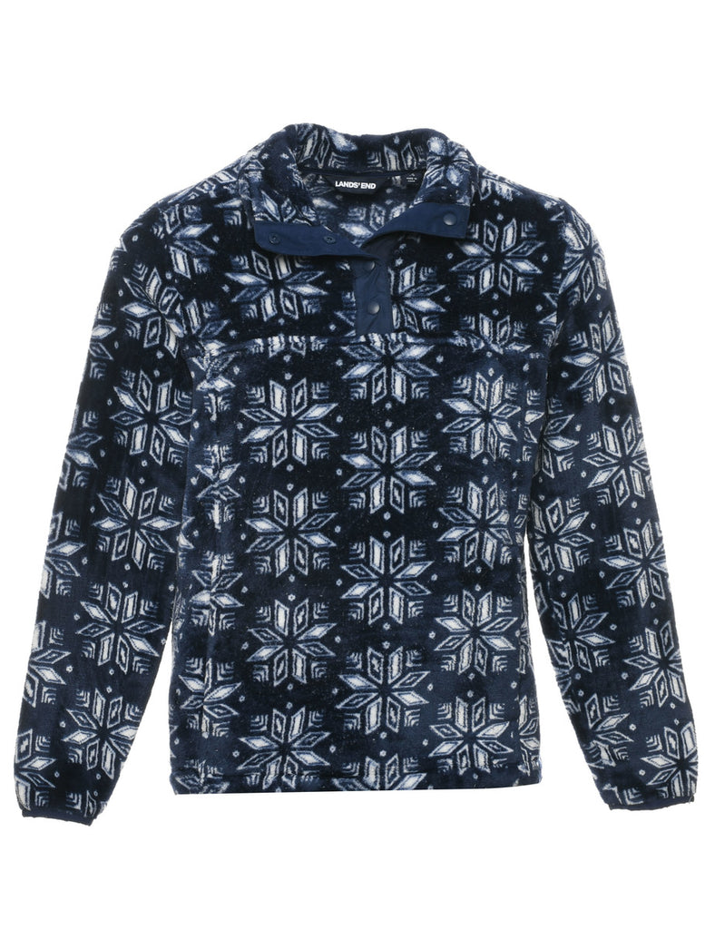 Navy Fleece - M