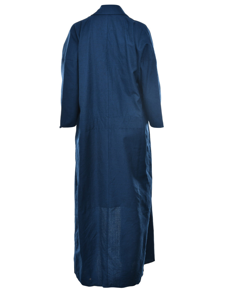 Navy Full Length Kimono - L