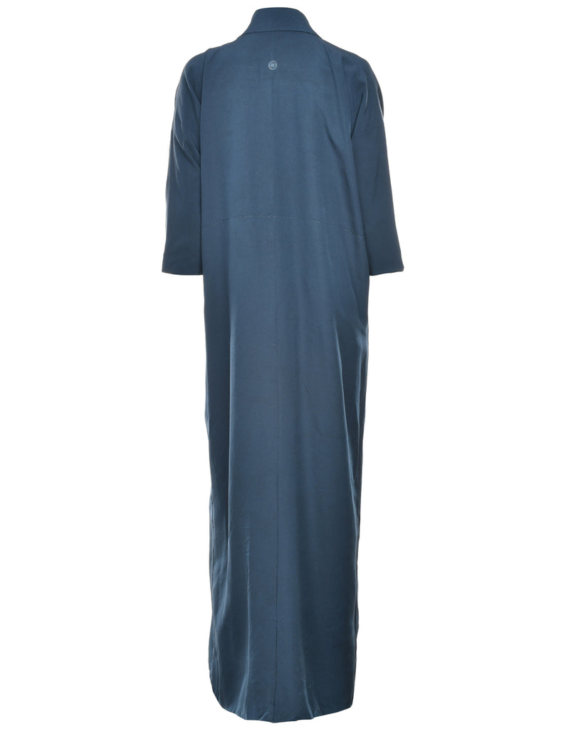 Navy Full Length Kimono - L