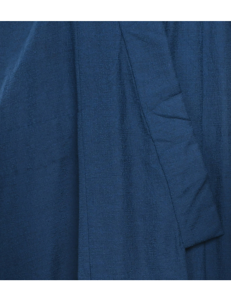 Navy Full Length Kimono - L