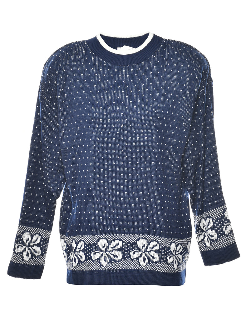 Navy Jumper - M