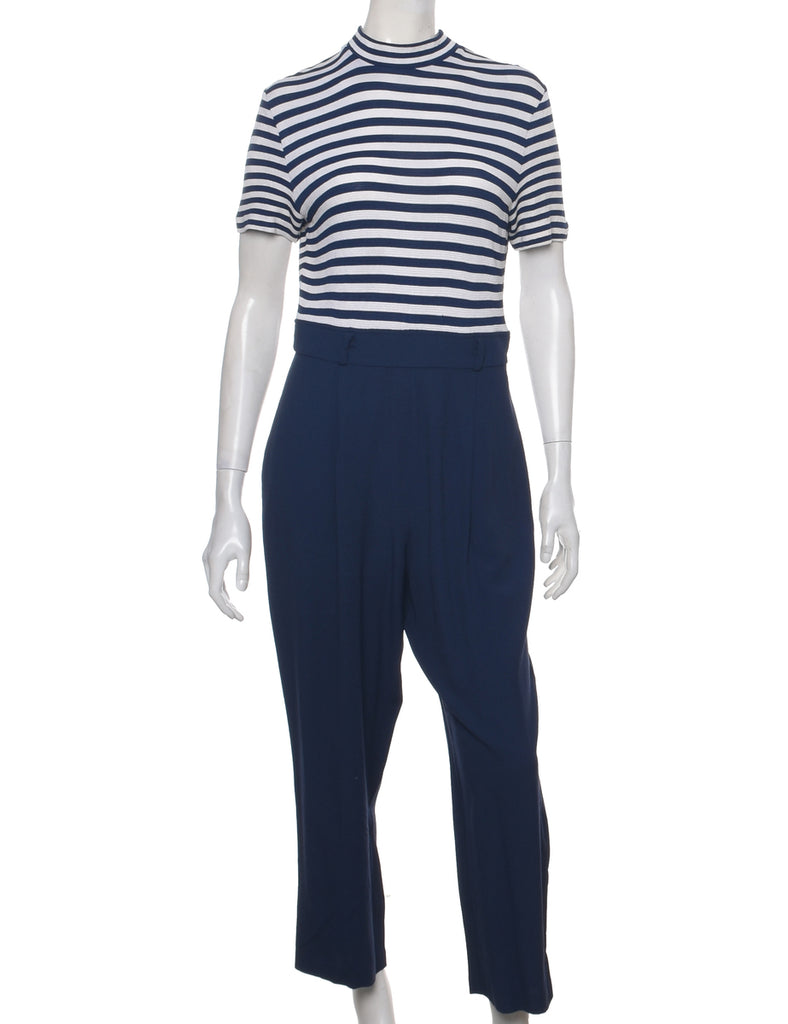 Navy Jumpsuit - M