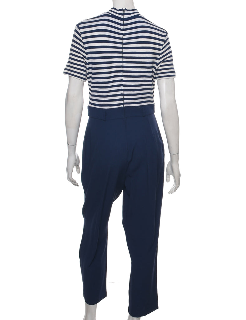 Navy Jumpsuit - M