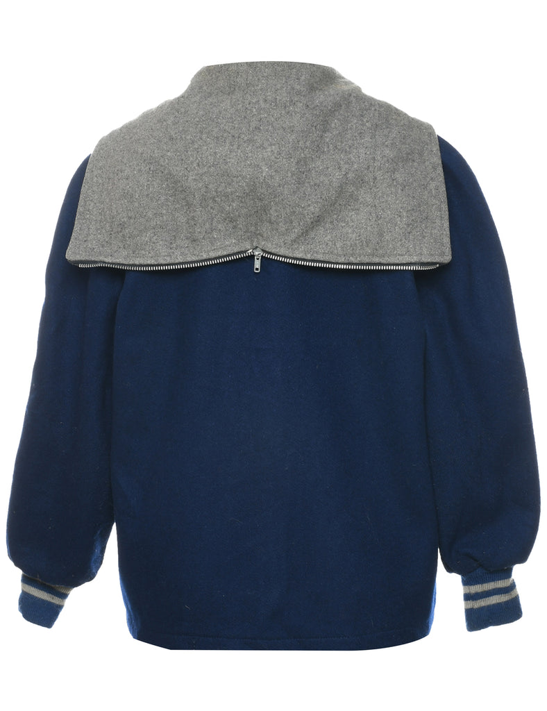Navy Team Jacket - L