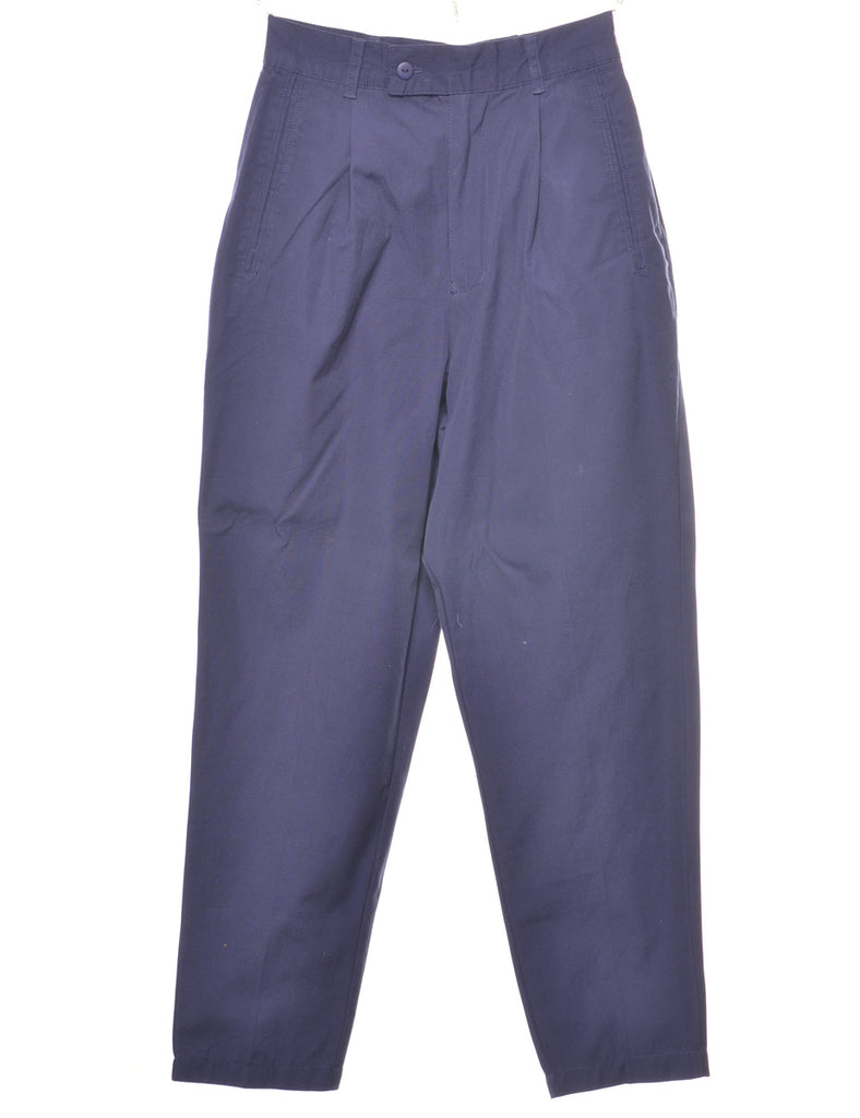 Navy Trousers - W25 L26